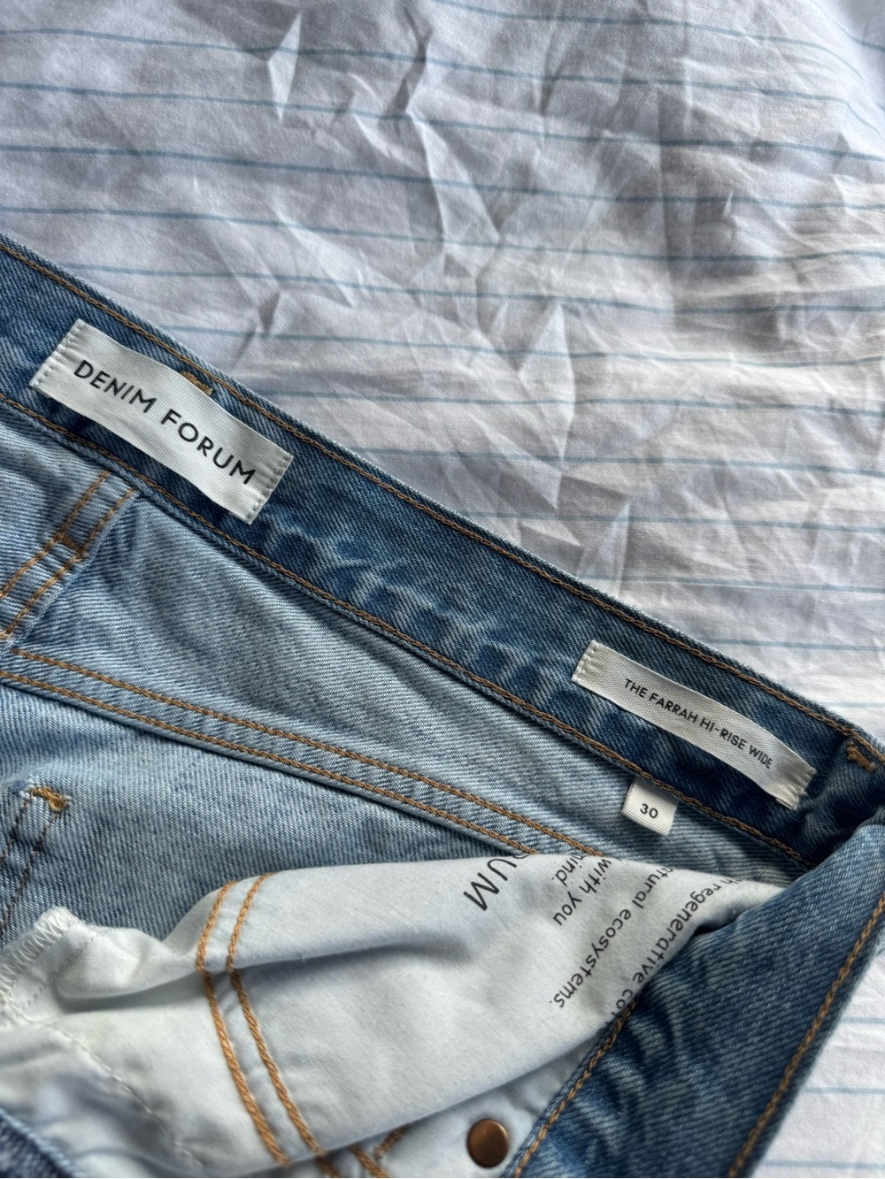 Denim Forum The Farrah High Rise. Size:30 - Picture 10 of 10